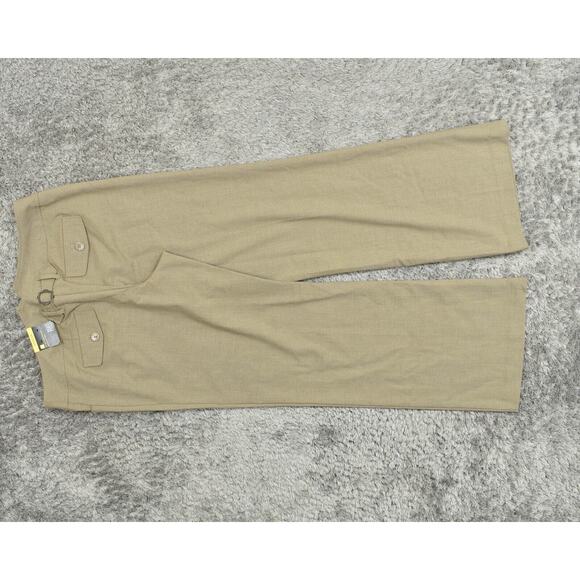 NEW Lane Bryant Women's Size 1 Dress Pants Straight Pants Houston Yellow Square - Picture 7 of 8